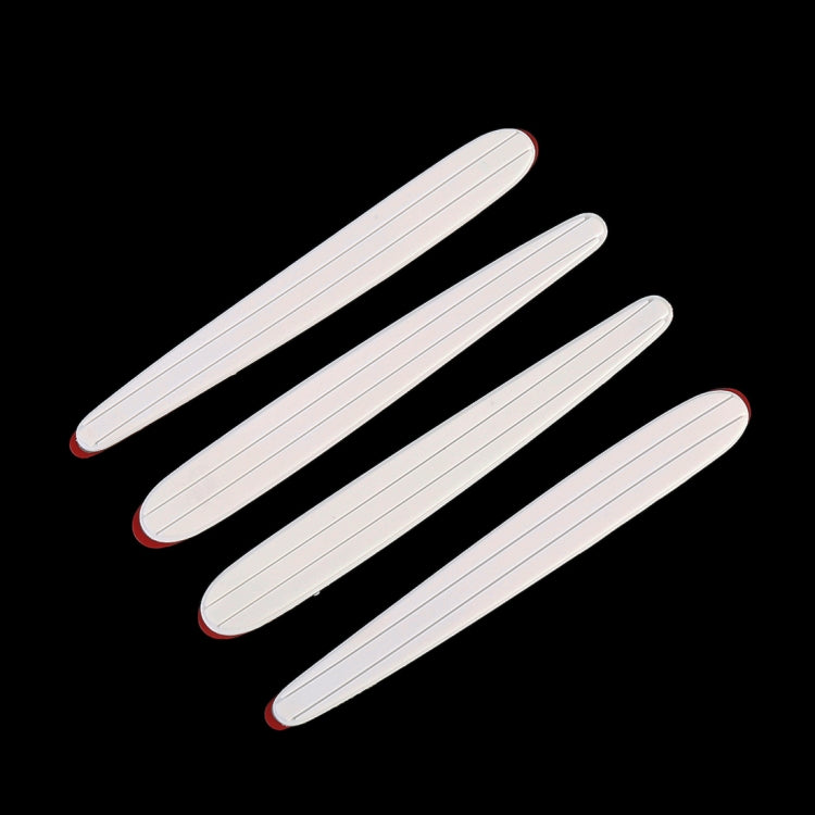 4 PCS Door Edge Guards Trim Molding Protection Strip Scratch Protector Car Door Guard Crash Barriers Sticker(White) - Anti Collision Sticker by buy2fix | Online Shopping UK | buy2fix