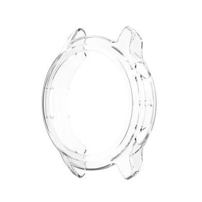 For TicWatch Pro 3 / Pro 3 Lite Half Coverage Hollowed TPU Protective Case(Transparent White) - Watch Case by buy2fix | Online Shopping UK | buy2fix