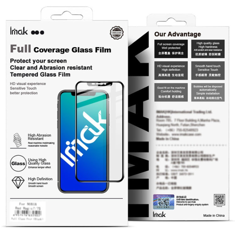 For Samsung Galaxy F62 IMAK 9H Surface Hardness Full Screen Tempered Glass Film Pro+ Series - Galaxy Tempered Glass by imak | Online Shopping UK | buy2fix