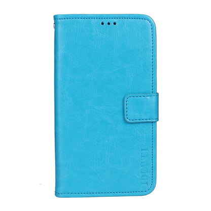 For Blackview A90 idewei Crazy Horse Texture Horizontal Flip Leather Case with Holder & Card Slots & Wallet(Sky Blue) - More Brand by idewei | Online Shopping UK | buy2fix