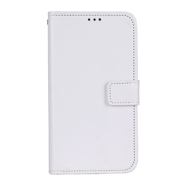 For Doogee X95 / X95 Pro idewei Crazy Horse Texture Horizontal Flip Leather Case with Holder & Card Slots & Wallet(White) - More Brand by idewei | Online Shopping UK | buy2fix