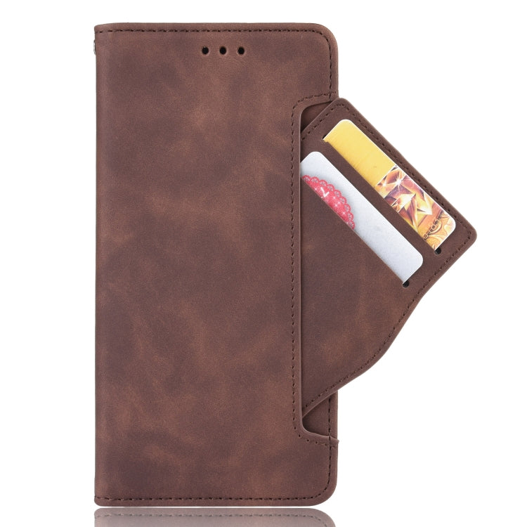 For Blackview A90 Skin Feel Calf Pattern Horizontal Flip Leather Case with Holder & Card Slots & Photo Frame(Brown) - More Brand by buy2fix | Online Shopping UK | buy2fix