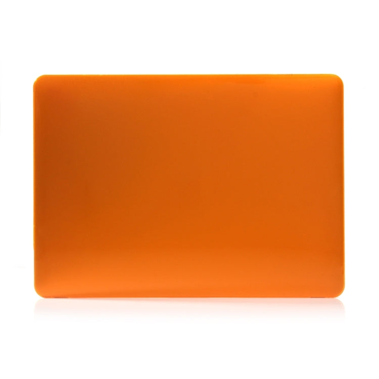 For Macbook Pro 16 inch Laptop Crystal Style Protective Case(Orange) - MacBook Pro Cases by buy2fix | Online Shopping UK | buy2fix