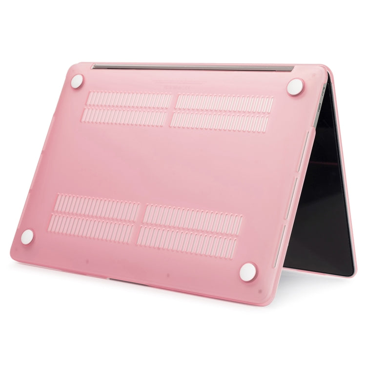 For Macbook Pro 16 inch Laptop Matte Style Protective Case(Pink) - MacBook Pro Cases by buy2fix | Online Shopping UK | buy2fix