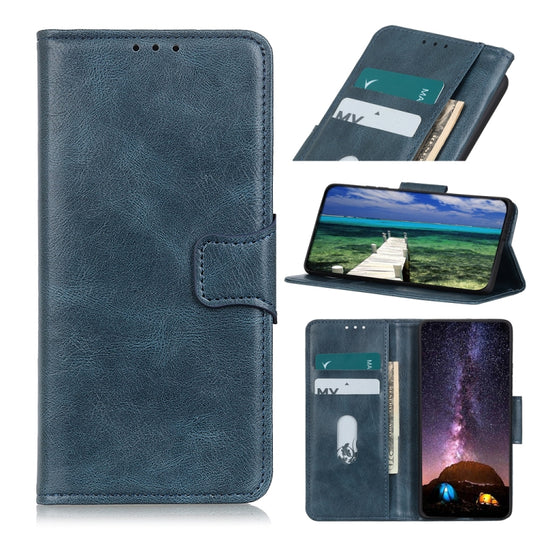For Nokia XR20 5G Mirren Crazy Horse Texture Horizontal Flip Leather Case with Holder & Card Slots & Wallet(Blue) - Nokia Cases by buy2fix | Online Shopping UK | buy2fix