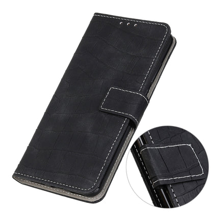 For Nokia XR20 5G Magnetic Crocodile Texture Horizontal Flip Leather Case with Holder & Card Slots & Wallet(Black) - Nokia Cases by buy2fix | Online Shopping UK | buy2fix