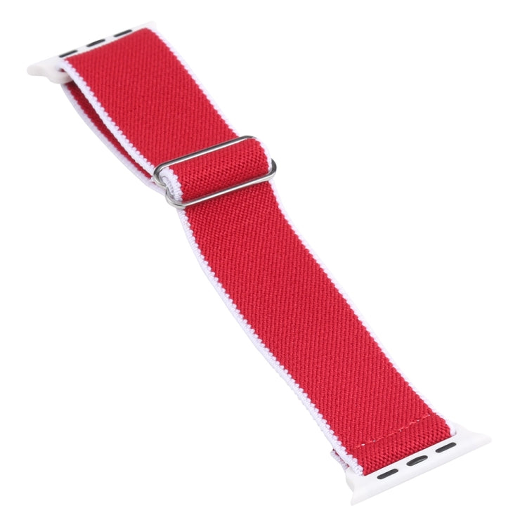 High Elastic Nylon Watch Band For Apple Watch Ultra 49mm&Watch Ultra 2 49mm / Series 9&8&7 45mm / SE 3&SE 2&6&SE&5&4 44mm / 3&2&1 42mm(France) - Watch Bands by buy2fix | Online Shopping UK | buy2fix