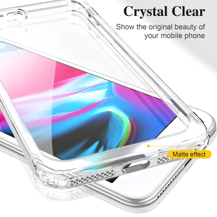 Crystal Clear Shockproof PC + TPU Protective Case For iPhone 8 Plus / 7 Plus(Transparent) - More iPhone Cases by buy2fix | Online Shopping UK | buy2fix