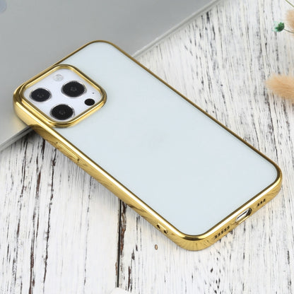 For iPhone 13 Pro Max Ultra-thin Electroplating TPU Protective Case (Gold) - iPhone 13 Pro Max Cases by buy2fix | Online Shopping UK | buy2fix