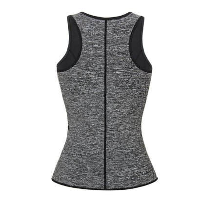 Neoprene Men Sport Body Shapers Vest Waist Body Shaping Corset, Size:XXXL(Grey) -  by buy2fix | Online Shopping UK | buy2fix