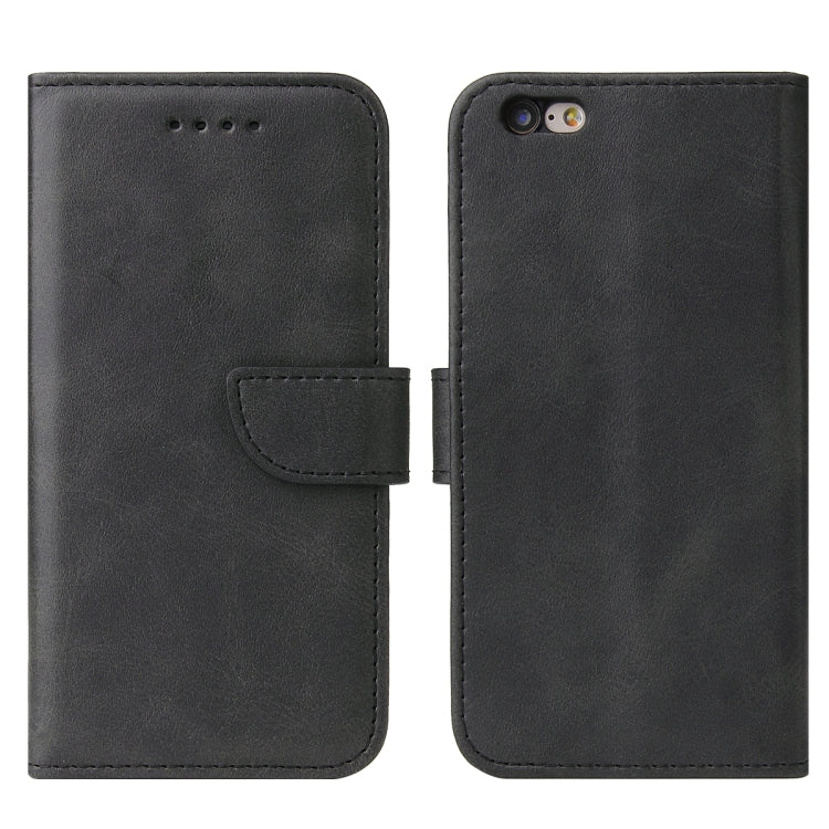 Calf Texture Buckle Horizontal Flip Leather Case with Holder & Card Slots & Wallet For iPhone 6 & 6s(Black) - More iPhone Cases by buy2fix | Online Shopping UK | buy2fix