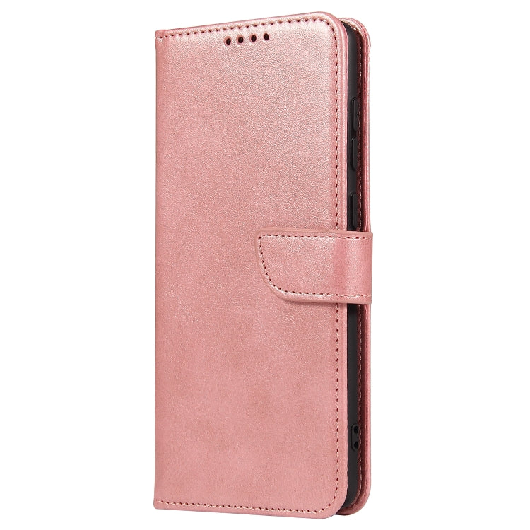 For Xiaomi Redmi 9 Calf Texture Buckle Horizontal Flip Leather Case with Holder & Card Slots & Wallet(Rose Gold) - Xiaomi Cases by buy2fix | Online Shopping UK | buy2fix