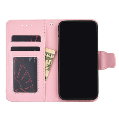For Doogee X95 Crystal Texture Horizontal Flip Leather Case with Holder & Card Slots & Wallet(Pink) - More Brand by buy2fix | Online Shopping UK | buy2fix