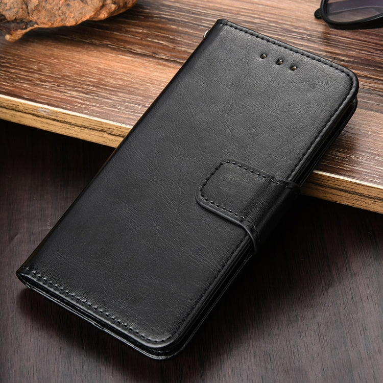 For Nokia 1.4 Crystal Texture Horizontal Flip Leather Case with Holder & Card Slots & Wallet(Black) - Nokia Cases by buy2fix | Online Shopping UK | buy2fix