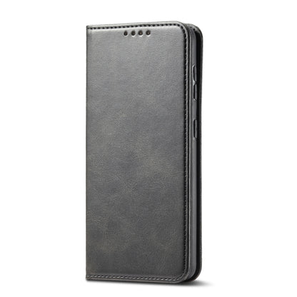 For Xiaomi Redmi Note 9 Pro Calf Texture Magnetic Horizontal Flip Leather Case with Holder & Card Slots & Wallet(Black) - Xiaomi Cases by buy2fix | Online Shopping UK | buy2fix