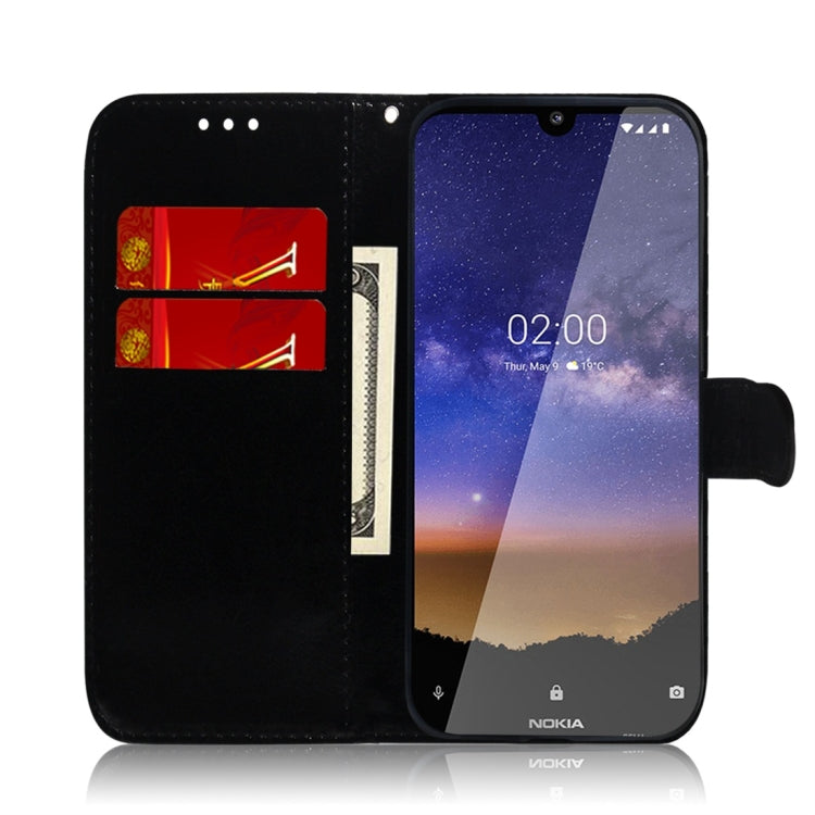 For Nokia 2.2 Imitated Mirror Surface Horizontal Flip Leather Case with Holder & Card Slots & Wallet & Lanyard(Gradient Color) - Nokia Cases by buy2fix | Online Shopping UK | buy2fix