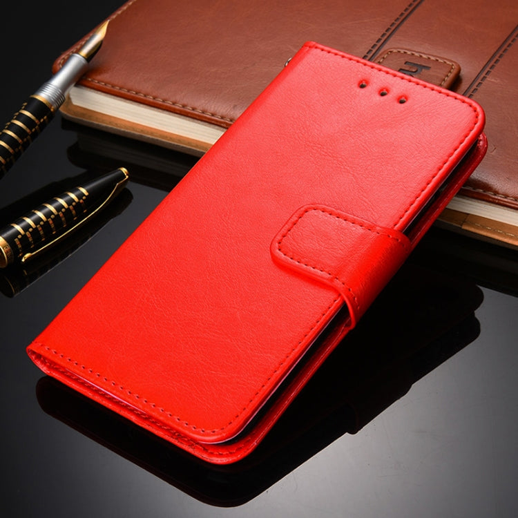 For Infinix Hot 9 / Note 7 Lite Crystal Texture Horizontal Flip Leather Case with Holder & Card Slots & Wallet(Red) - Infinix Cases by buy2fix | Online Shopping UK | buy2fix