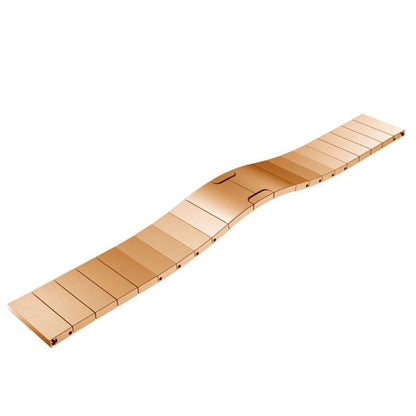 22mm For Huawei GT Runner Watch One-bead Steel Original Buckle Watch Band(Rose Gold) - Watch Bands by buy2fix | Online Shopping UK | buy2fix