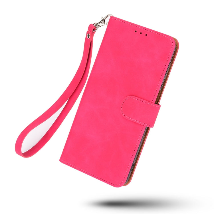 For Doogee N40 Pro Solid Color Skin Feel Magnetic Buckle Horizontal Flip PU Leather Case with Holder & Card Slots & Wallet(Rose Gold) - More Brand by buy2fix | Online Shopping UK | buy2fix