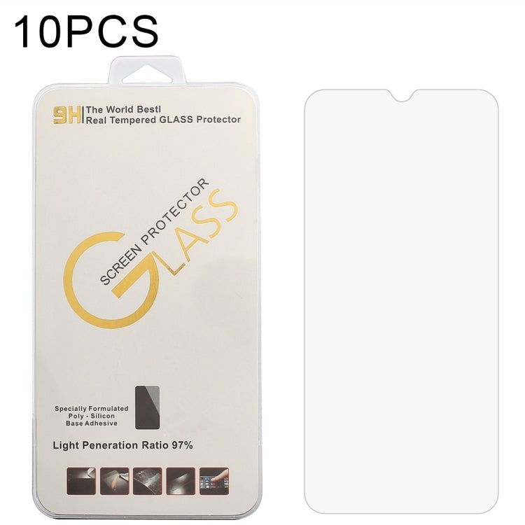 For Blackview Oscal C20 Pro 10 PCS 0.26mm 9H 2.5D Tempered Glass Film - For Blackview by buy2fix | Online Shopping UK | buy2fix