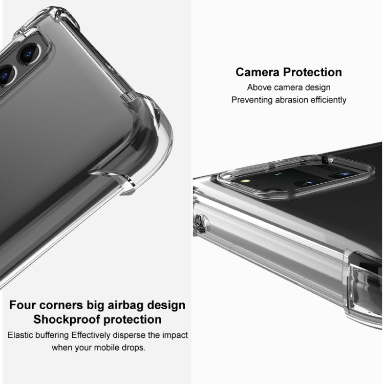 For Xiaomi Civi IMAK All-inclusive Shockproof Airbag TPU Case with Screen Protector(Transparent Black) - Xiaomi Cases by imak | Online Shopping UK | buy2fix