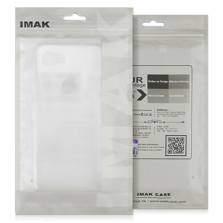 For Samsung Galaxy Z Fold3 5G IMAK UX-9 Series Transparent Shockproof Acrylic + TPU Phone Protective Case - Galaxy Phone Cases by imak | Online Shopping UK | buy2fix