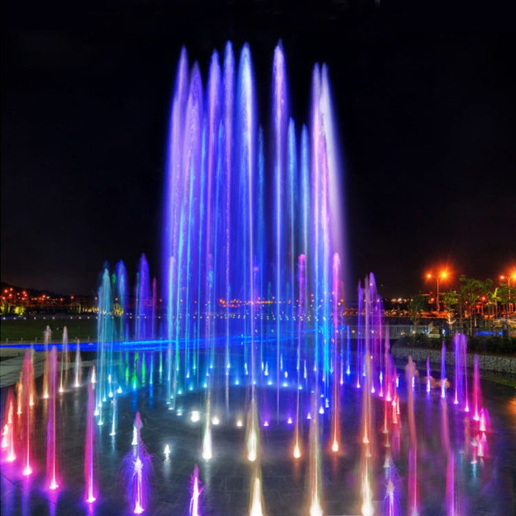 9W Landscape Colorful Color Changing Ring LED Stainless Steel Underwater Fountain Light(Colorful) - Underwater Lights by buy2fix | Online Shopping UK | buy2fix