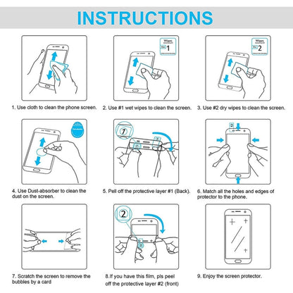 10 PCS 0.26mm 9H 2.5D Tempered Glass Film For Doogee BL12000 Pro - For Doogee by buy2fix | Online Shopping UK | buy2fix