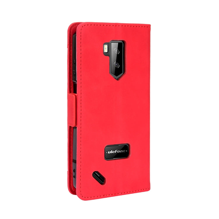 For Ulefone Armor X9 Skin Feel Calf Pattern Leather Phone Case(Red) - Ulefone Cases by buy2fix | Online Shopping UK | buy2fix