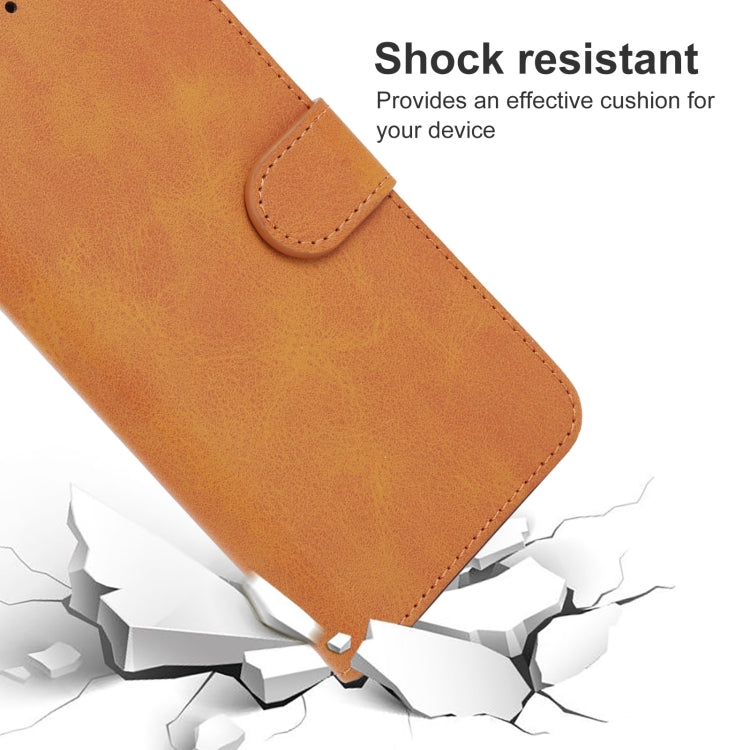 Leather Phone Case For Doogee X93(Brown) - More Brand by buy2fix | Online Shopping UK | buy2fix