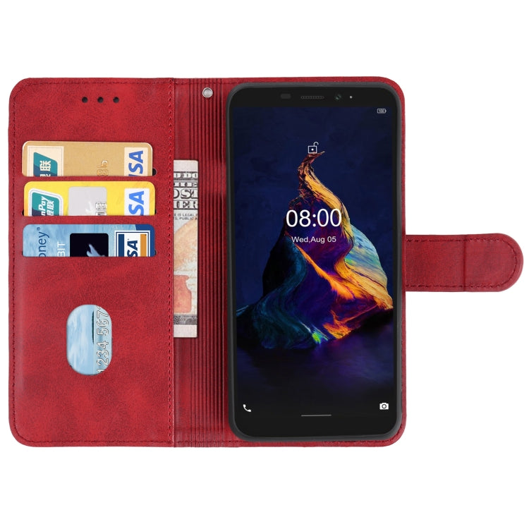 Leather Phone Case For Ulefone Armor X8(Red) - Ulefone Cases by buy2fix | Online Shopping UK | buy2fix