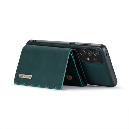 For Samsung Galaxy A33 5G DG.MING M1 Series 3-Fold Multi Card Wallet  Phone Case(Green) - Galaxy Phone Cases by DG.MING | Online Shopping UK | buy2fix