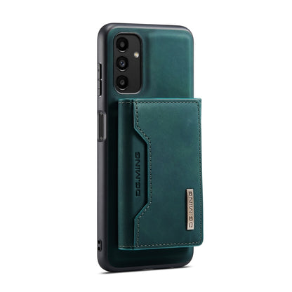 For Samsung Galaxy A13 4G DG.MING M2 Series 3-Fold Multi Card Bag + Phone Case(Green) - Galaxy Phone Cases by DG.MING | Online Shopping UK | buy2fix