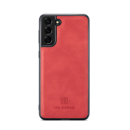 For Samsung Galaxy S22+ 5G DG.MING M1 Series 3-Fold Multi Card Wallet Phone Case(Red) - Galaxy S22+ 5G Cases by DG.MING | Online Shopping UK | buy2fix