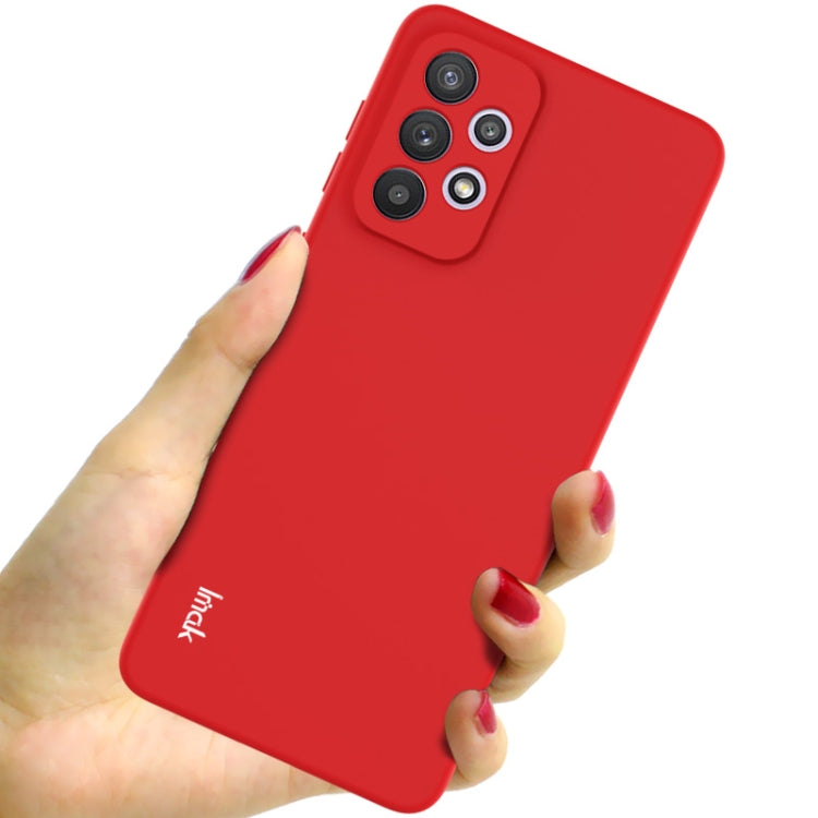 For Samsung Galaxy A33 5G IMAK UC-2 Series Colorful TPU Phone Case(Red) - Galaxy Phone Cases by imak | Online Shopping UK | buy2fix