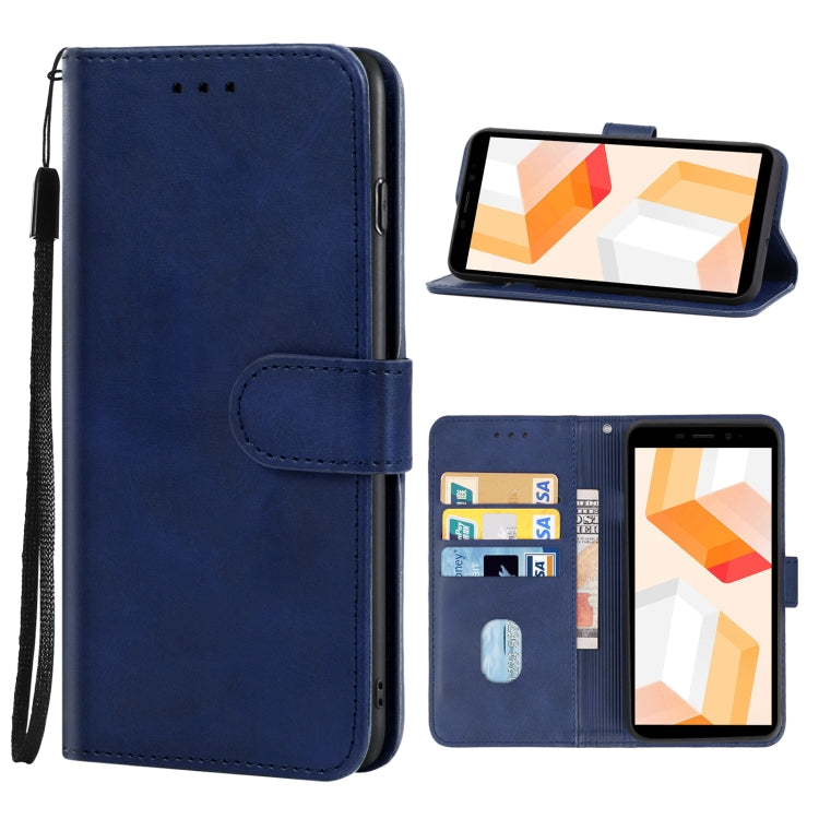 Leather Phone Case For Ulefone Armor X10 Pro(Blue) - Ulefone Cases by buy2fix | Online Shopping UK | buy2fix