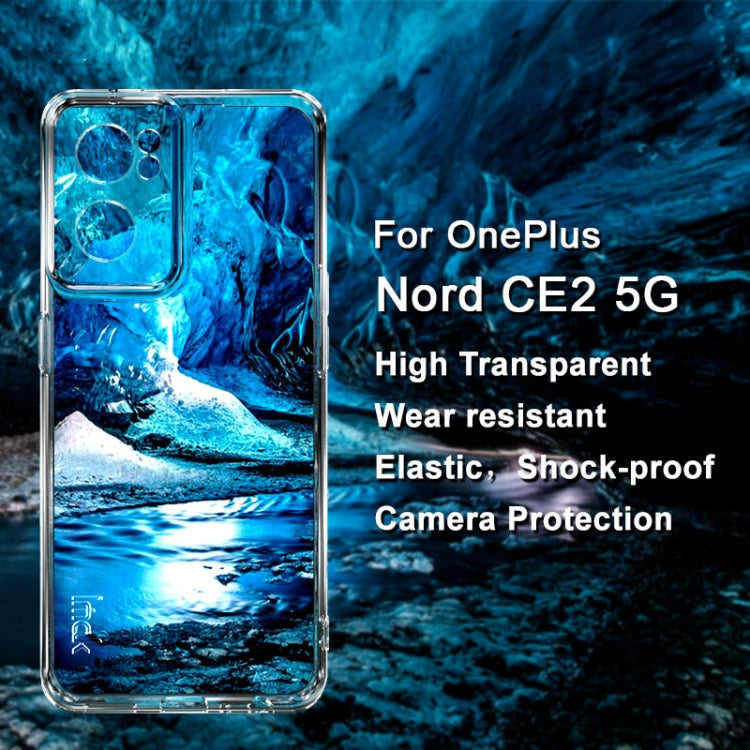 For OnePlus Nord CE 2 5G IMAK UX-5 Series Transparent TPU Phone Case - OnePlus Cases by imak | Online Shopping UK | buy2fix