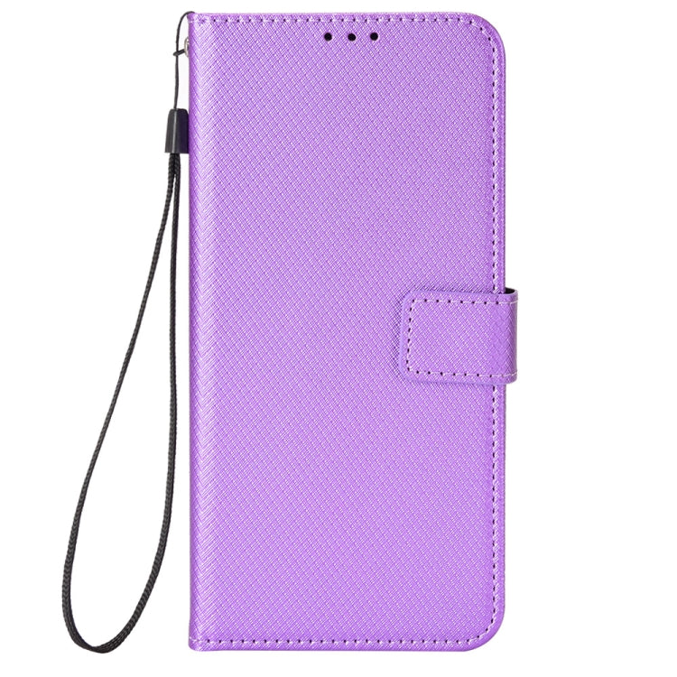 For Blackview A95 Diamond Texture Leather Phone Case(Purple) - More Brand by buy2fix | Online Shopping UK | buy2fix