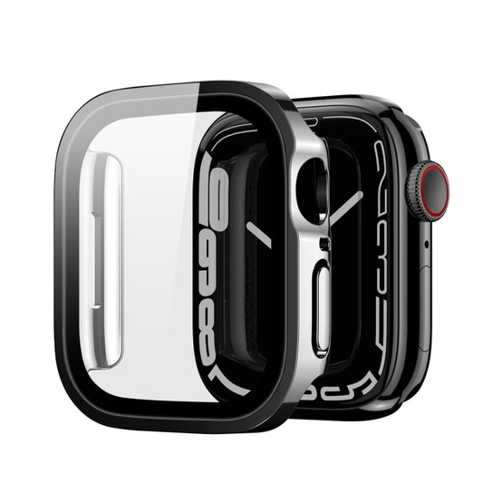 DUX DUCIS Electroplated PC Watch Case For Apple Watch Series 9 / 8 / 7 45mm(Black) - Watch Cases by DUX DUCIS | Online Shopping UK | buy2fix