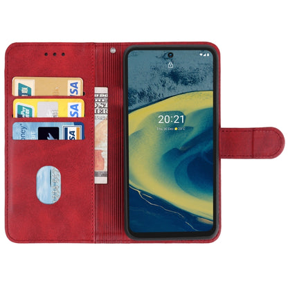 For Nokia XR20 Leather Phone Case(Red) - Nokia Cases by buy2fix | Online Shopping UK | buy2fix