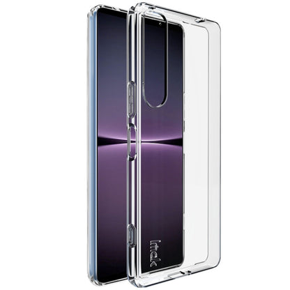 For Sony Xperia 1 IV IMAK UX-5 Series Transparent Shockproof TPU Protective Phone Case(Transparent) - Sony Cases by imak | Online Shopping UK | buy2fix