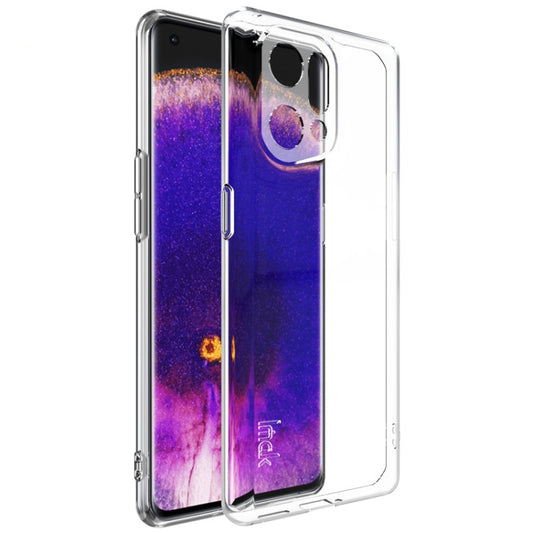 For OPPO Find X5 IMAK UX-10 Series Transparent Shockproof TPU Phone Case(Transparent) - OPPO Cases by imak | Online Shopping UK | buy2fix