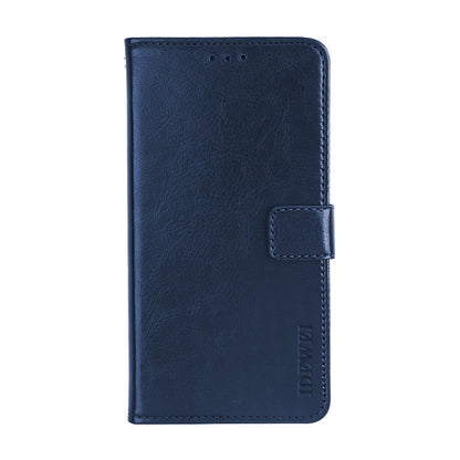 For Blackview BV9800 Pro idewei Crazy Horse Texture Horizontal Flip Leather Case with Holder & Card Slots & Wallet(Dark Blue) - More Brand by idewei | Online Shopping UK | buy2fix