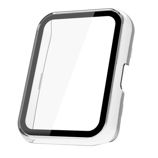 For Huawei Watch Fit 2 PC+ Toughened Film Fully Enclosed Protective Watch Case(Transparent White) - Watch Cases by buy2fix | Online Shopping UK | buy2fix