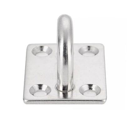 5 PCS 5mm 304 Stainless Steel Ship Square Door Hinges Buckle - Marine Accessories & Parts by buy2fix | Online Shopping UK | buy2fix