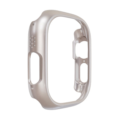 PC Hollow Protective Case For Apple Watch Ultra 49mm / Apple Watch Ultra 2 49mm(Starlight) - Watch Cases by buy2fix | Online Shopping UK | buy2fix