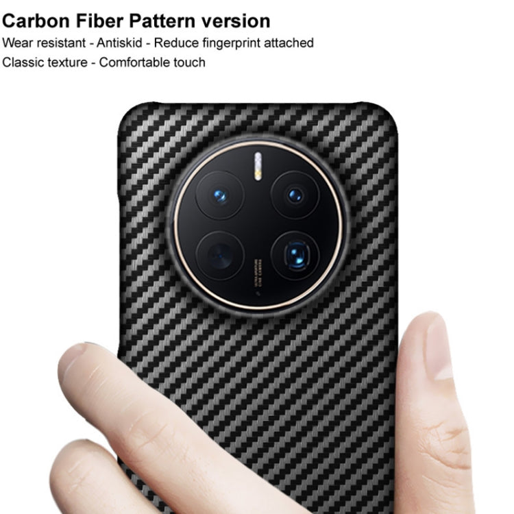 For Huawei Mate 50 imak Ruiyi Series Carbon Fiber PU + PC Phone Case - Huawei Cases by imak | Online Shopping UK | buy2fix