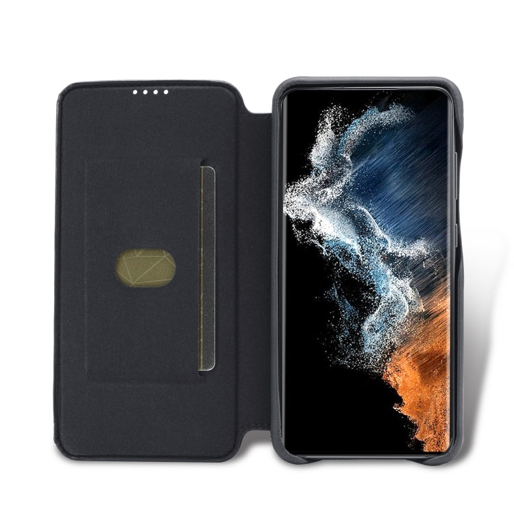 For Samsung Galaxy S23 5G LC.IMEEKE Hon Ancient Series Flip Leather Phone Case(Black) - Galaxy S23 5G Cases by LC.IMEEKE | Online Shopping UK | buy2fix