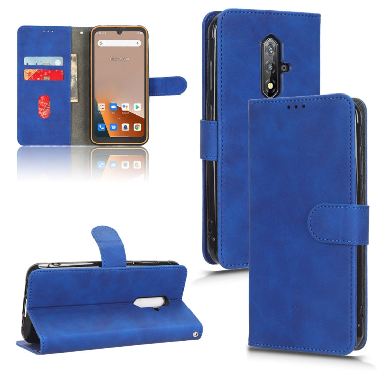 For Blackview BV5200 Skin Feel Magnetic Flip Leather Phone Case(Blue) - More Brand by buy2fix | Online Shopping UK | buy2fix