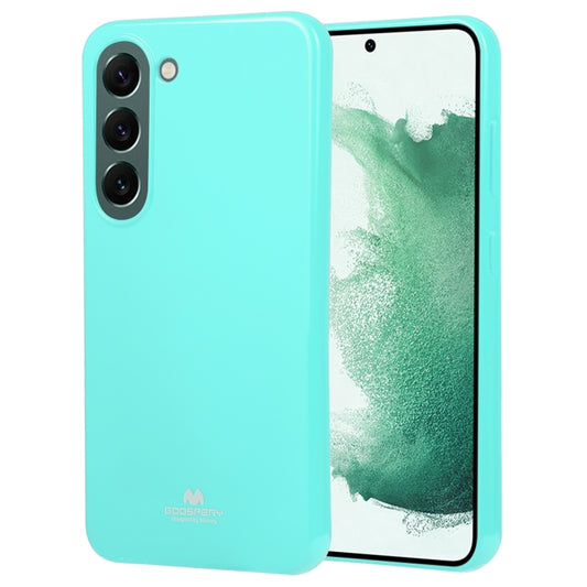 For Samsung Galaxy S23 5G GOOSPERY PEARL JELLY Shockproof TPU Phone Case(Mint Green) - Galaxy S23 5G Cases by GOOSPERY | Online Shopping UK | buy2fix